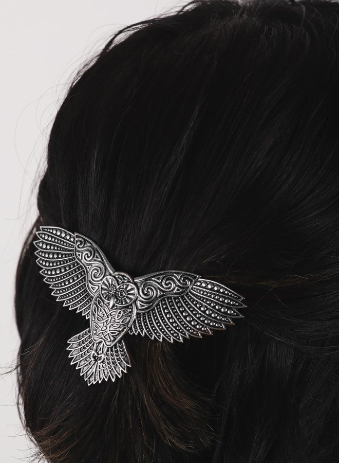 HAQUIL Vintage Antique Celtic Owl Hairpin Hair Stick Barrette Hair Accessory for Women - Image 5